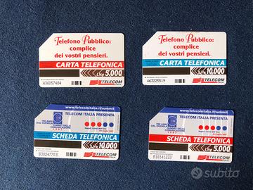 Schede telefoniche con ocr alfanumerico