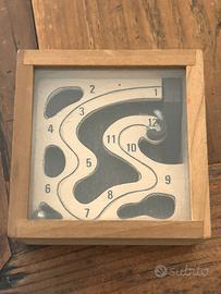 Gioco del labirinto in legno vintage