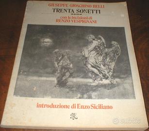 Trenta sonetti Gioacchino Belli incis Vespignani