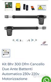 kit attuatori per cancelli a battente 