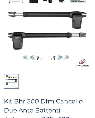 kit attuatori per cancelli a battente 