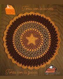 Centrino autunnale all'uncinetto