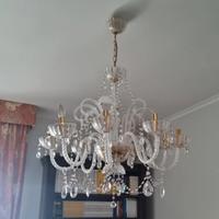 lampadario in cristallo 