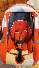 Ovetto Jané seggiolino auto 0+ (rosso/blu)