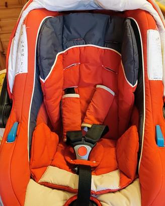 Ovetto Jané seggiolino auto 0+ (rosso/blu)
