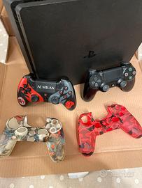 Bundle playstation 4,cuffie, 2 joystick,