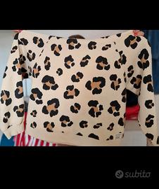 felpa zara bimba leopardata Tutto per i bambini In vendita a Firenze