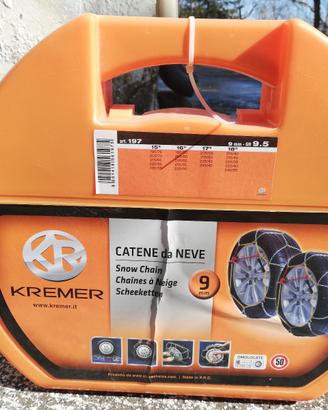 Catene da neve per auto mai usate