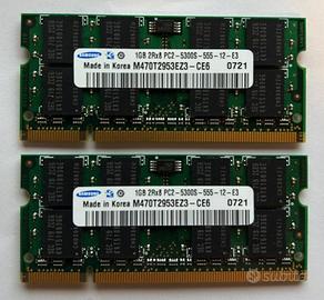 ram per pc portatile