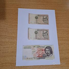 Banconote in LIRE.