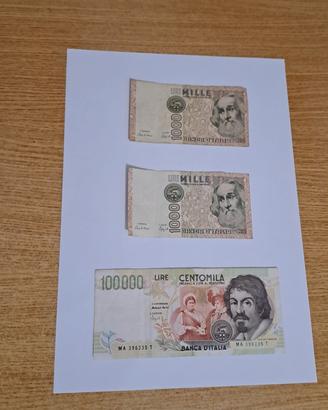 Banconote in LIRE.