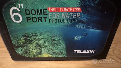 Dome port  6’’ per go pro