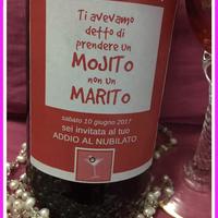 Bomboniera .etichette grafica personalizzata