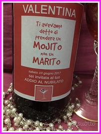 Bomboniera .etichette grafica personalizzata