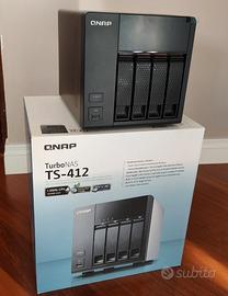 QNAP TS-412 – NAS 4 alloggiamenti - PERFETTO