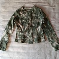 Giubbino in tela estivo camouflage 