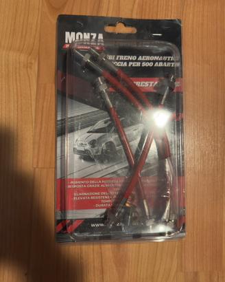 Kit tubi in treccia Anteriore e posteriore Abarth