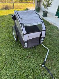 Carrettino per bicicletta trasportino