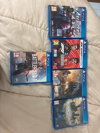 LOTTO 5 GIOCHI (prezzo trattabile)