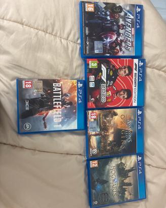 LOTTO 5 GIOCHI (prezzo trattabile)