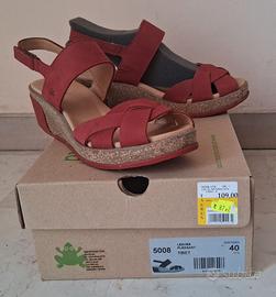 Sandali con zeppa n40