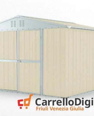 Box struttura lamiera Acciaio 327x307cm avorio