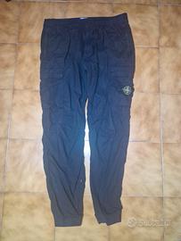 Pantalone cargo nero Stone Island taglia 46