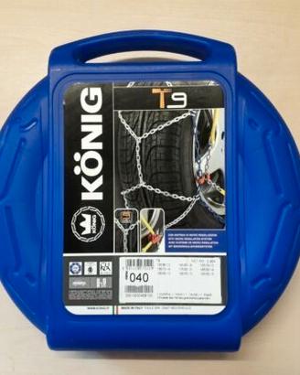 Catene da neve KONIG T9 9mm misura 040.