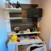 Arredamento camerina Parete attrezzata + scrivania