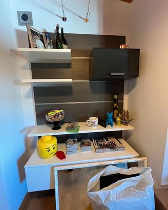 Arredamento camerina Parete attrezzata + scrivania