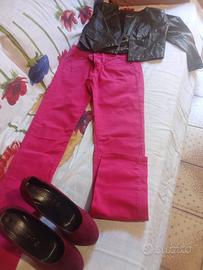 pantaloni, scarpe e giubbottino