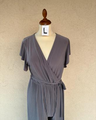 Vestito donna, tuta elasticizzata, taglia L