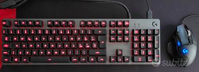 Kit Logitech Gaming: G413 Carbon + G502 Hero