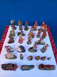 statuine presepe in cartapesta 