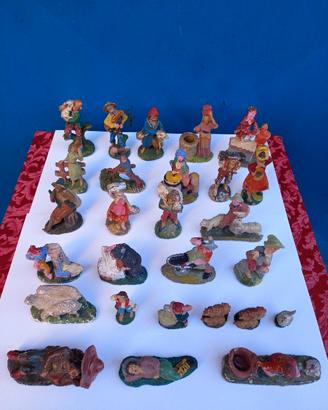 statuine presepe in cartapesta 