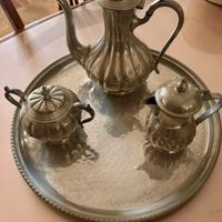 Set in peltro vintage autentico