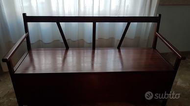 cassapanca antica restaurata