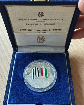 Medaglia Juventus 1985-86 Zecca Stato