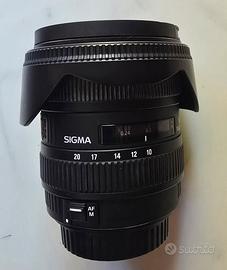 Obiettivo Sigma 10-20 per Canon