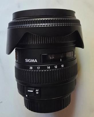Obiettivo Sigma 10-20 per Canon