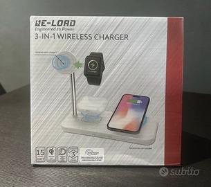 Ricarica wireless 3 in 1