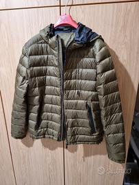 piumino zara colore cachi tg l