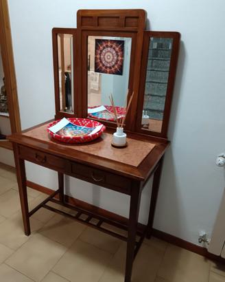 Pettiniera 1919 in mogano e marmo