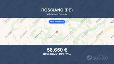 Immobile in asta di 80 m² con box auto a Rosciano