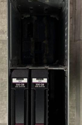 HP Server Storage con 5 Dischi SAS da 300GB 15K