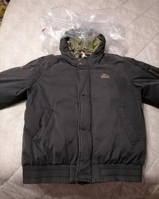 piumino Lonsdale uomo vera piuma d'oca 