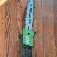 motosega e potatore elettrico 