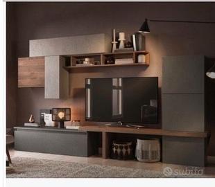 Parete attrezzata " Deghi " 305x40x220 h