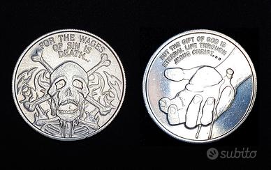 For the wages of sin is death.( moneta - token )