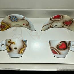 Set 2 tazze Caffè al Volo 2012 Oro Thun Club Colle